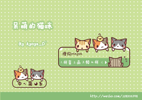 >> 呆萌的猫咪